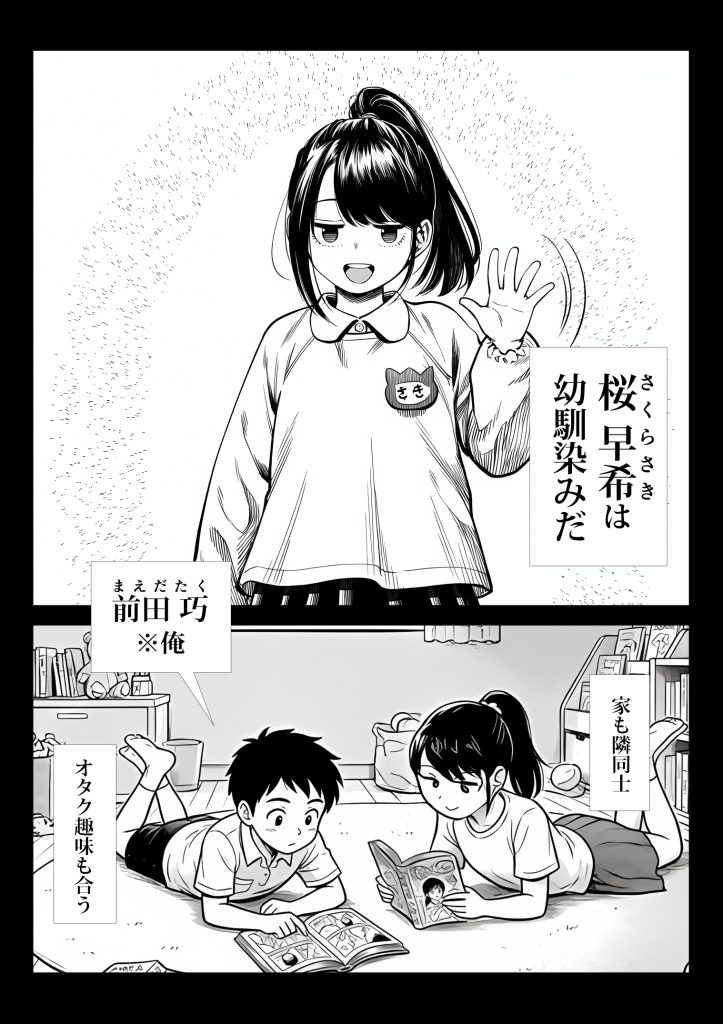 むっちり成長した幼馴染みと友達セックスする話13