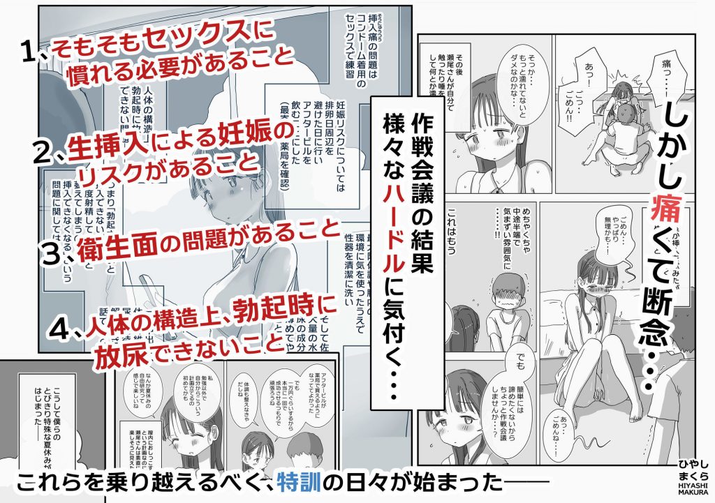 とある夏休みの膣内放尿練習日誌――僕の大好きな瀬尾さんを小便器として使用した28日間4