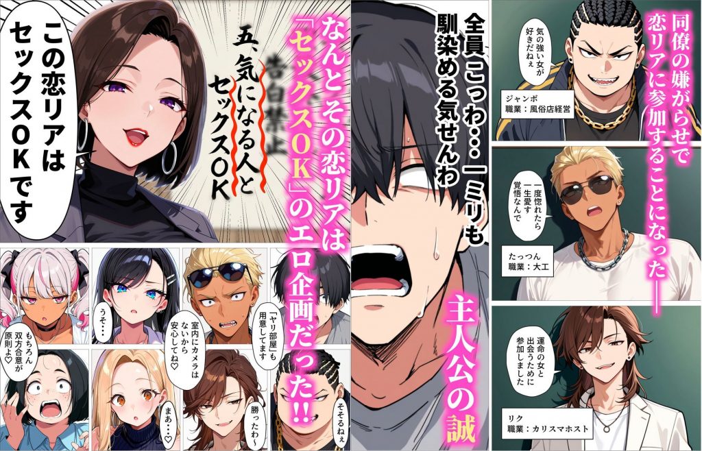 ギャル上等〜「セックスOK」の恋愛リアリティーショーで童貞が巨根無双する話〜4
