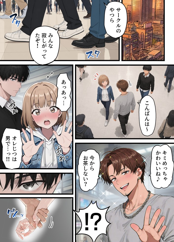 女体化したオレが親友の裏切りレ●プでメス堕ち〜本能むき出しの濃厚セックスで親友が恋人になるまで22
