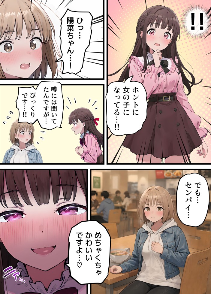 女体化したオレが親友の裏切りレ●プでメス堕ち〜本能むき出しの濃厚セックスで親友が恋人になるまで42