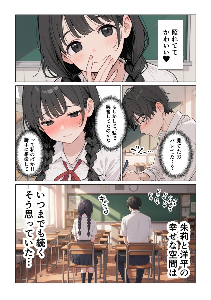 彼女の知らないところでギャルに毎日精子を搾り取られている件15