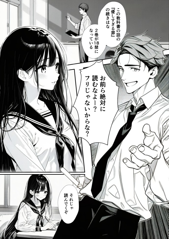 娘の友達が俺のクラスの清楚JKだった。泊まった夜、全裸で俺の部屋にいて『先生、私の体で教えてくれ ませんか？』――最終的に娘まで巻き込まれた13