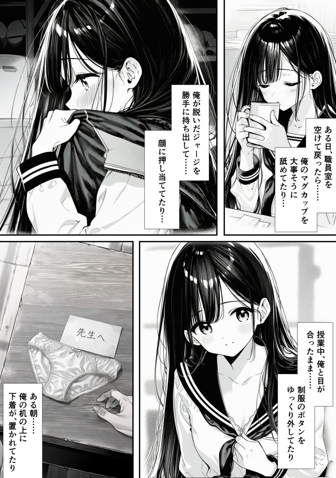 娘の友達が俺のクラスの清楚JKだった。泊まった夜、全裸で俺の部屋にいて『先生、私の体で教えてくれ ませんか？』――最終的に娘まで巻き込まれた23