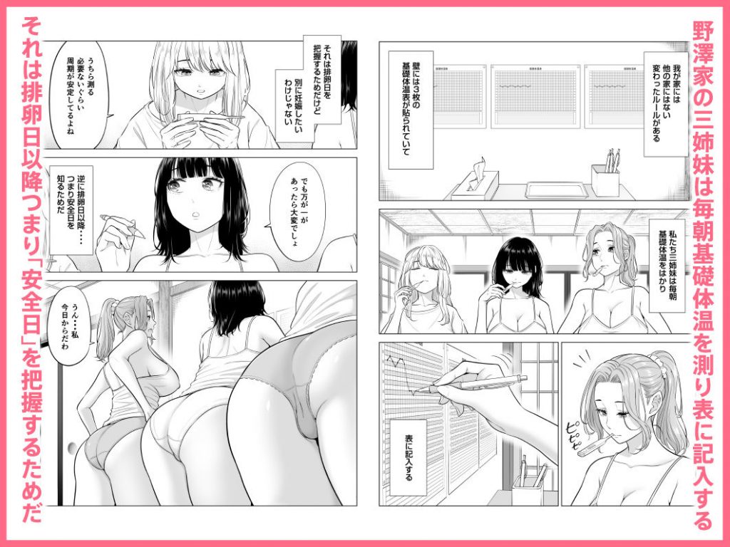 お義父さんの性欲処理は私たち三姉妹のもちまわりっ3
