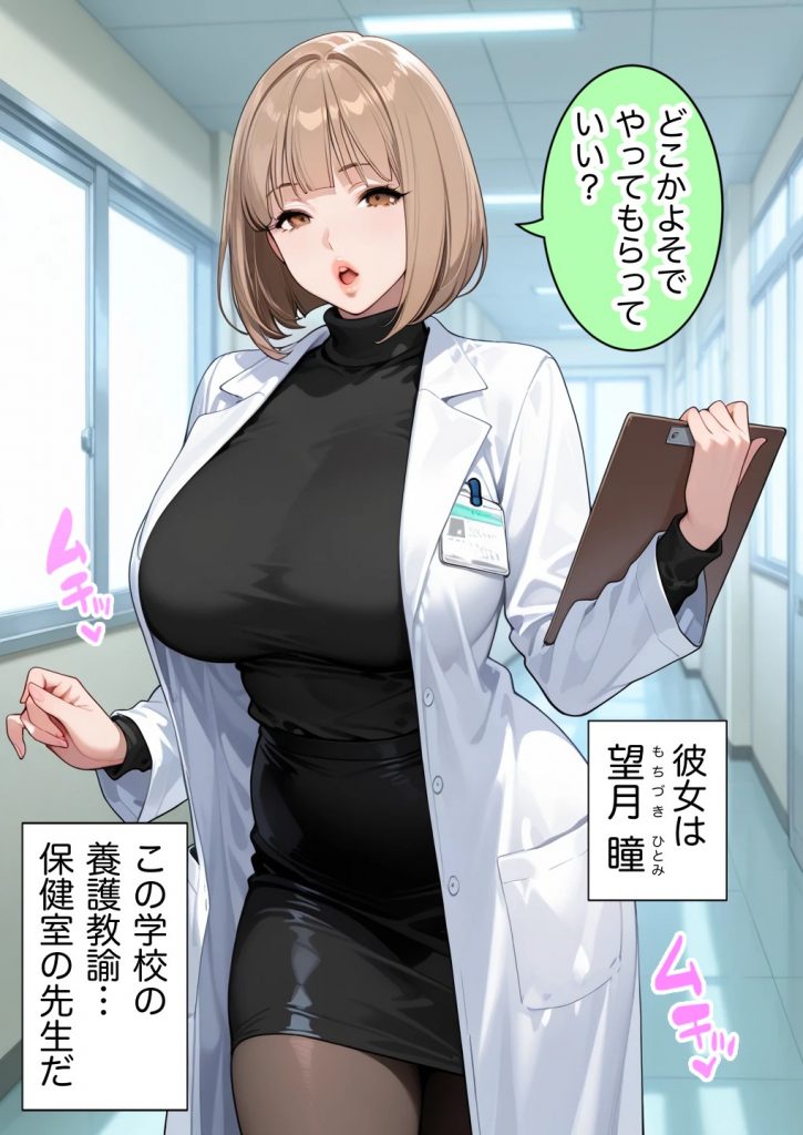 俺しか勃起できない世界 〜Mカップパワハラ女上司＆Lカップ保健教師生オナホ化〜27