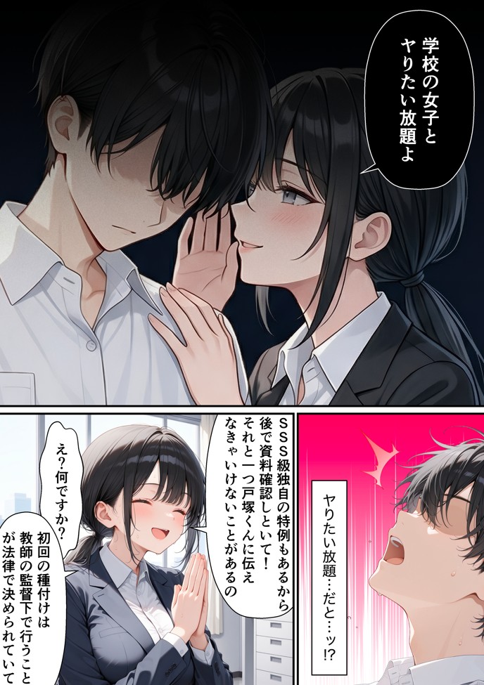 SSS級精子！？―政府公認種付けマイスターになった僕が性悪ギャルを指名する―21