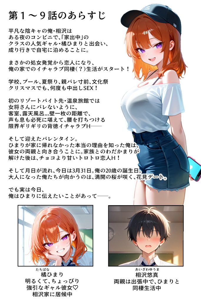 家出してきたクラスの人気ギャルが彼女になったら嫁になるまで何度も中出しHさせてくれた話12