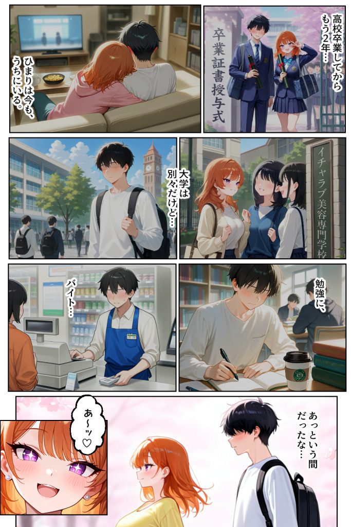 家出してきたクラスの人気ギャルが彼女になったら嫁になるまで何度も中出しHさせてくれた話14