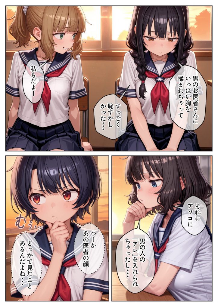 妹のクラスの身体検査に潜入してみた211
