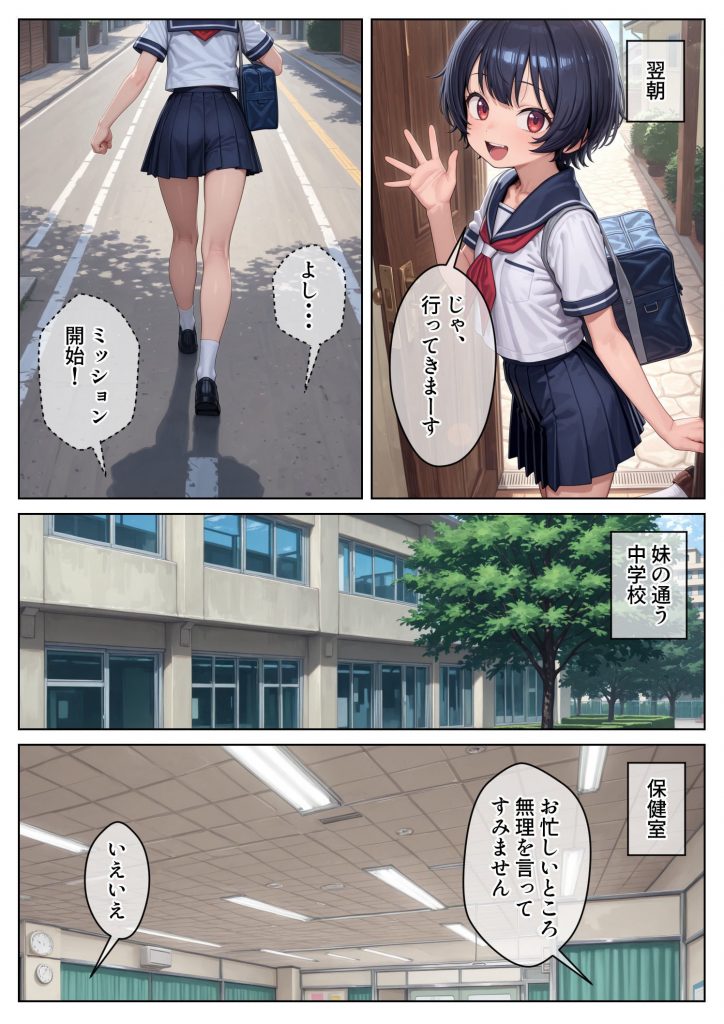 妹のクラスの身体検査に潜入してみた221