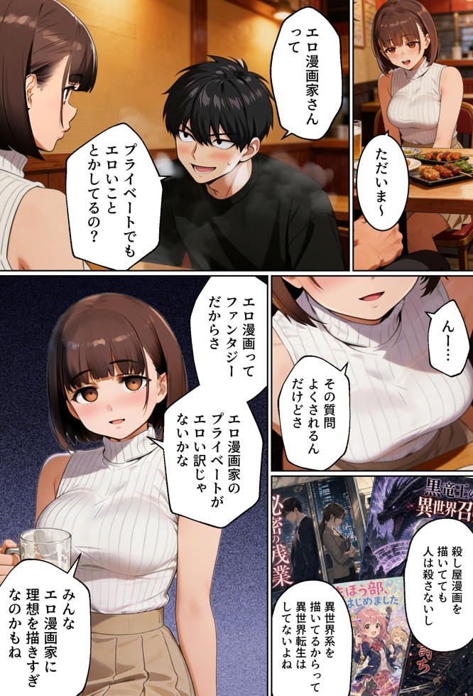 【実話】マチアプでコミケ帰りのムチムチ女エロ漫画家とマッチして、エロ漫画みたいなセックスした話www25