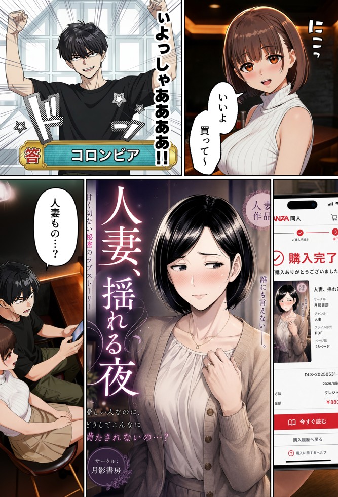 【実話】マチアプでコミケ帰りのムチムチ女エロ漫画家とマッチして、エロ漫画みたいなセックスした話www31