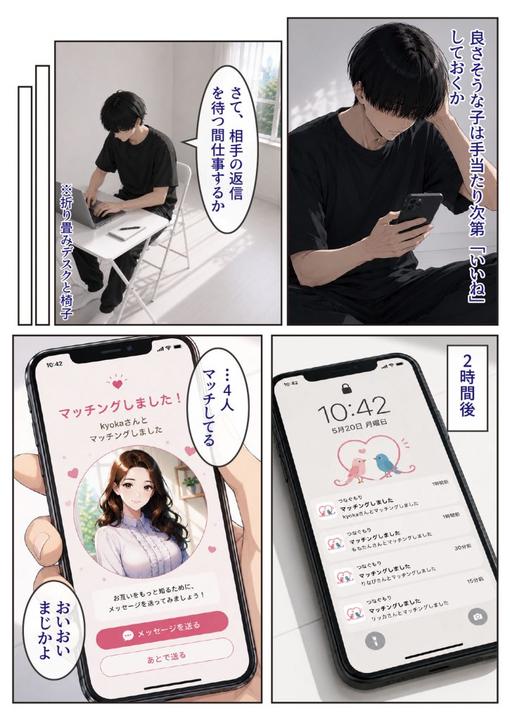 物を捨てたらマチアプ無双した件vol.1 〜ミニマリストの部屋には何もない。女の子と二人きりになったら、もうやることはひとつだよね？〜22