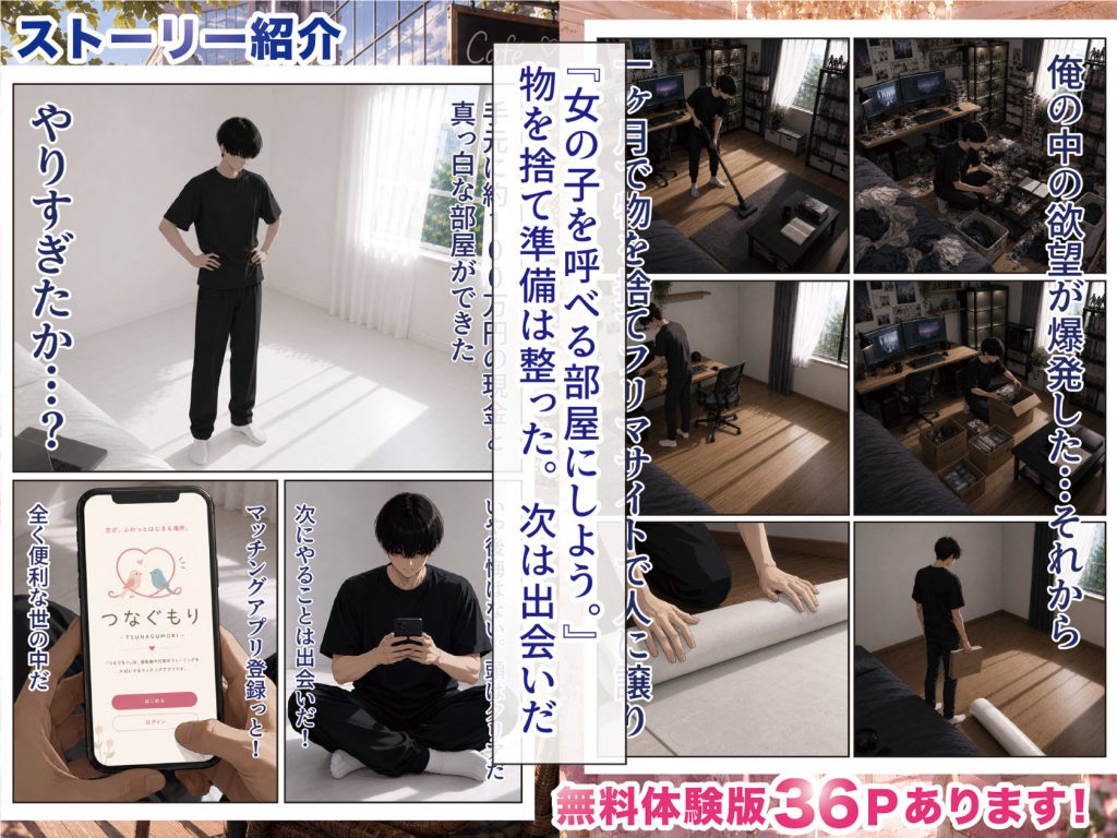 物を捨てたらマチアプ無双した件vol.1 〜ミニマリストの部屋には何もない。女の子と二人きりになったら、もうやることはひとつだよね？〜4