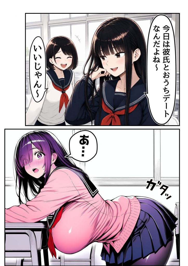 全てがデカすぎてコンプレックスを拗らせた高井さん26
