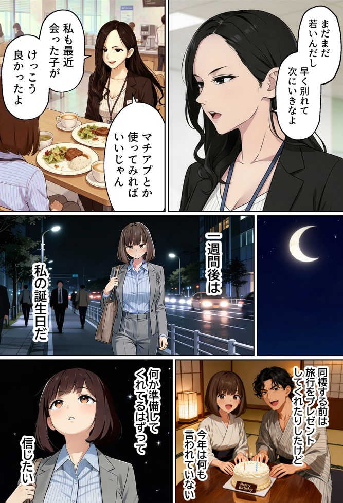 【実話】都合のいい女だったOL（23）がモラハラ彼氏から卒業して、マチアプで本命男を掴むまでwww17