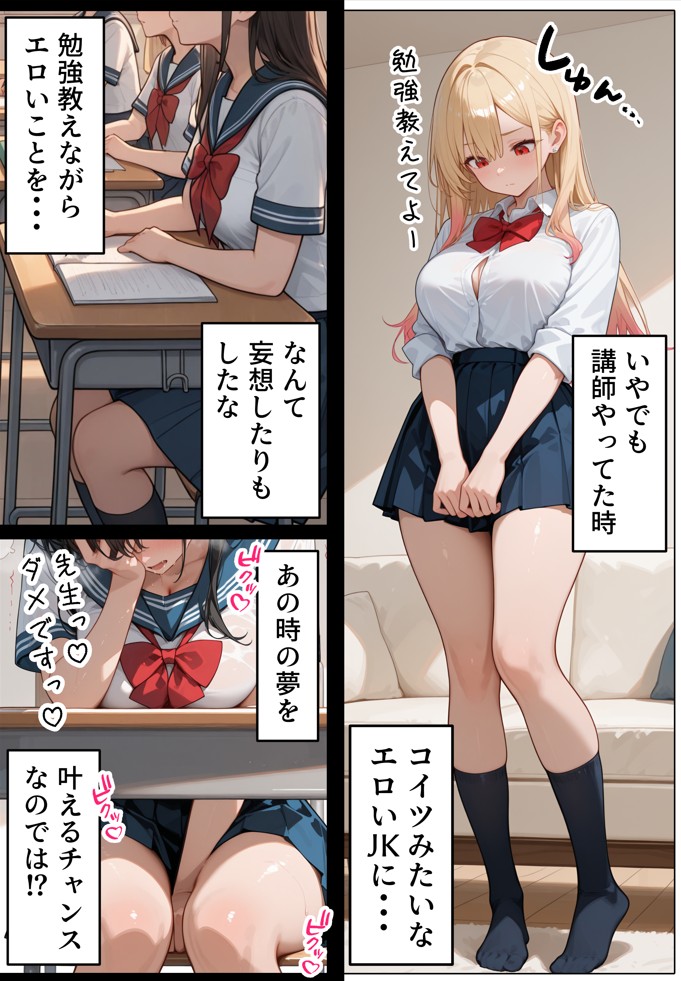 【続編:白ギャルJK2】ラブドール頼んだら、白ギャルJKが来た30