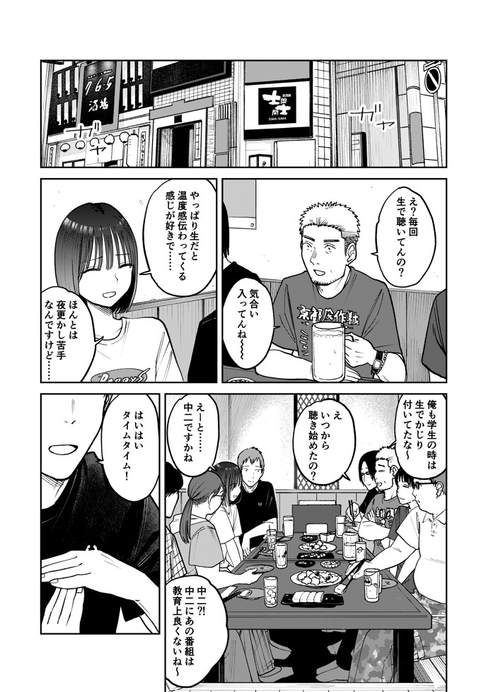 オールナイトセックス -深夜ラジオ好き同士仲良くなった同級生女子が東京遠征したら有名ハガキ職人に食われた-58