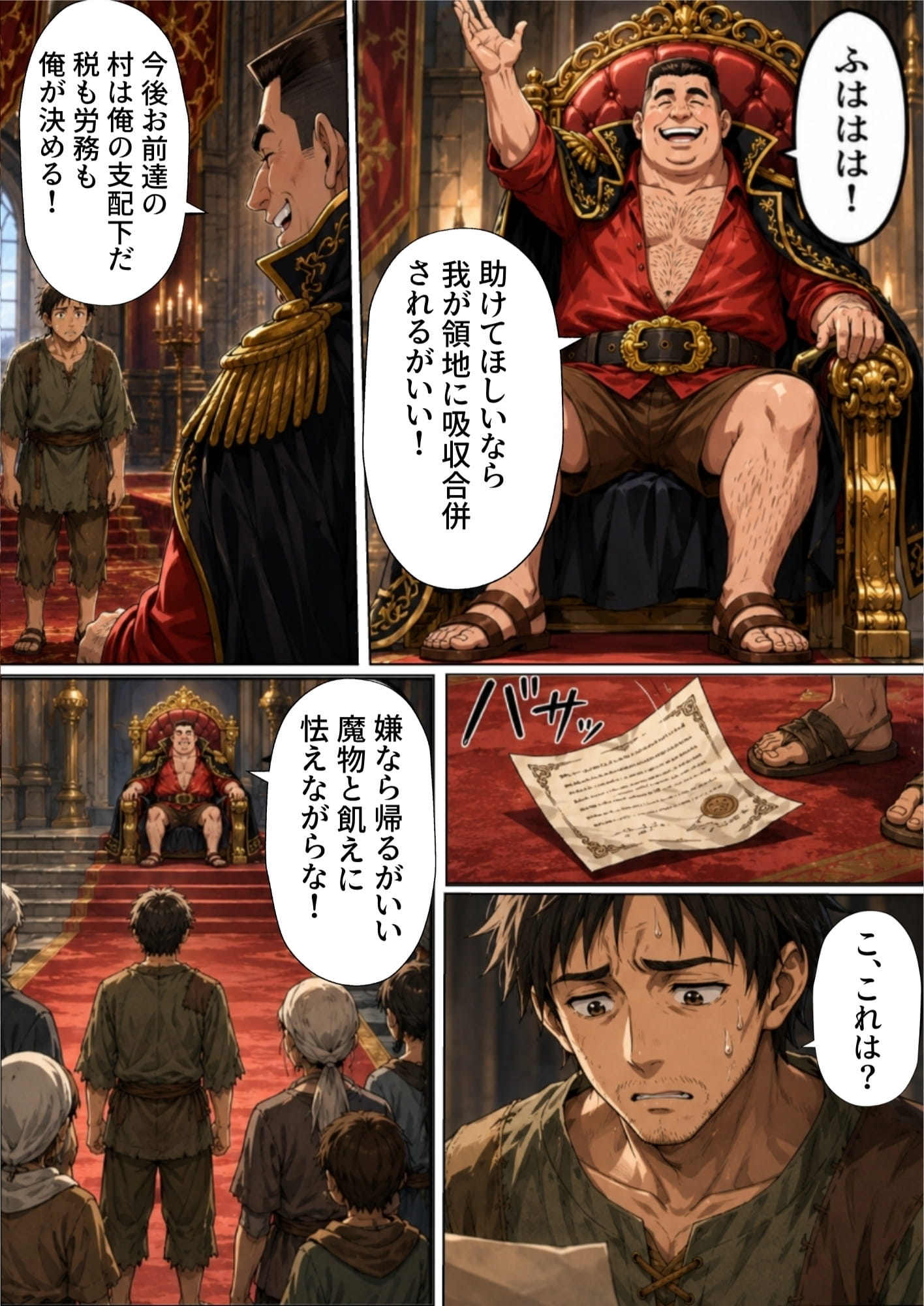 【銀髪の賞金稼ぎ編】追放された種付けおじさん、辺境でハーレム悪徳領主になる第2巻21