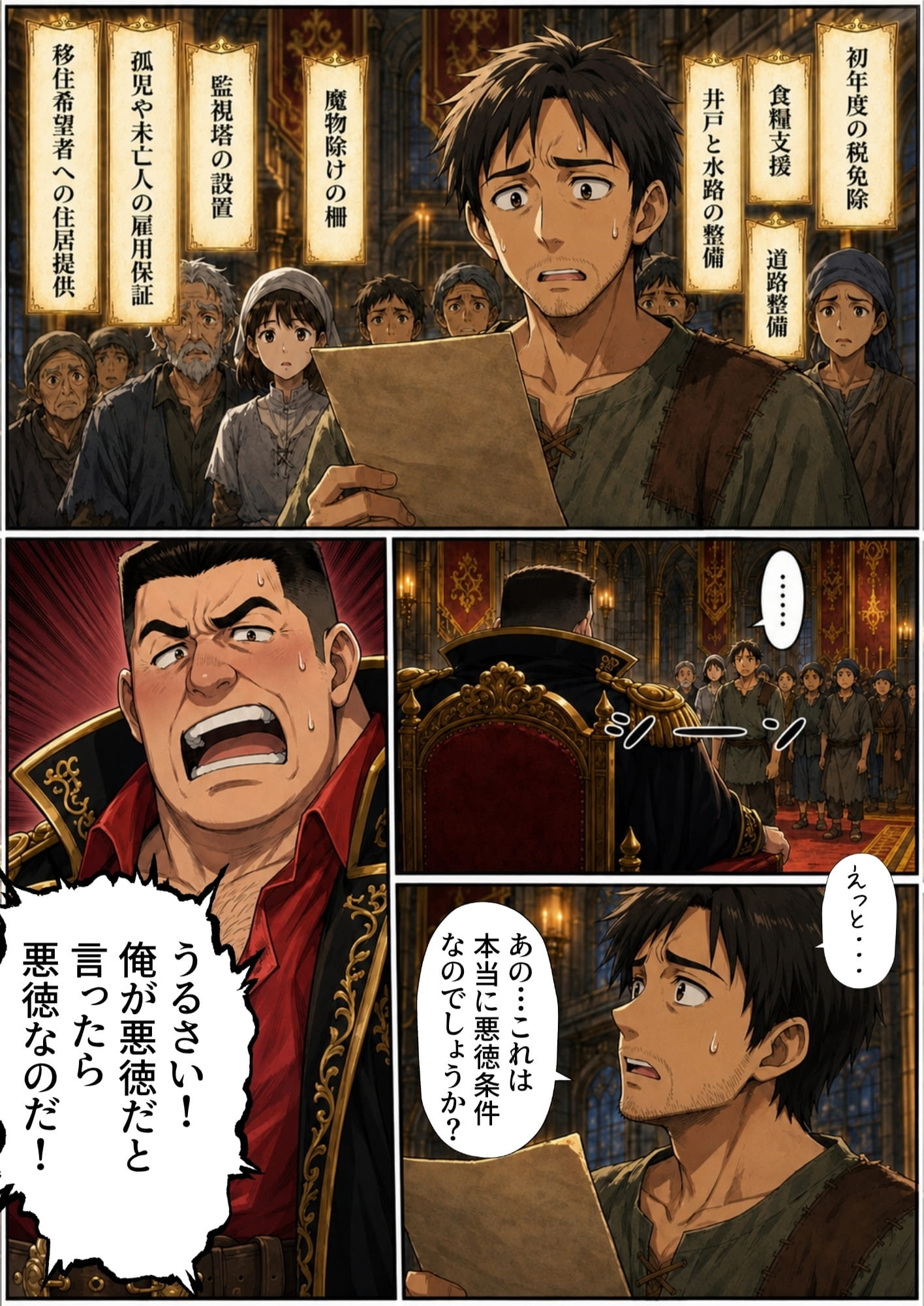 【銀髪の賞金稼ぎ編】追放された種付けおじさん、辺境でハーレム悪徳領主になる第2巻22