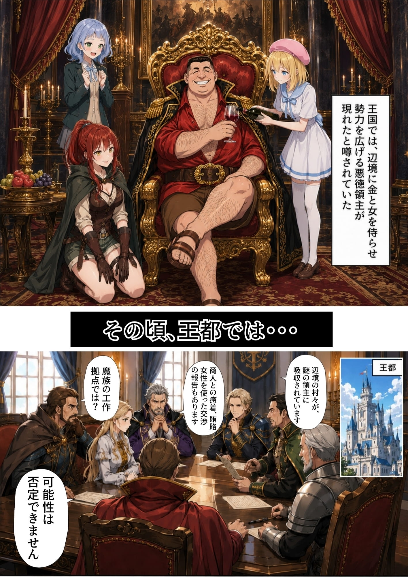 【銀髪の賞金稼ぎ編】追放された種付けおじさん、辺境でハーレム悪徳領主になる第2巻26