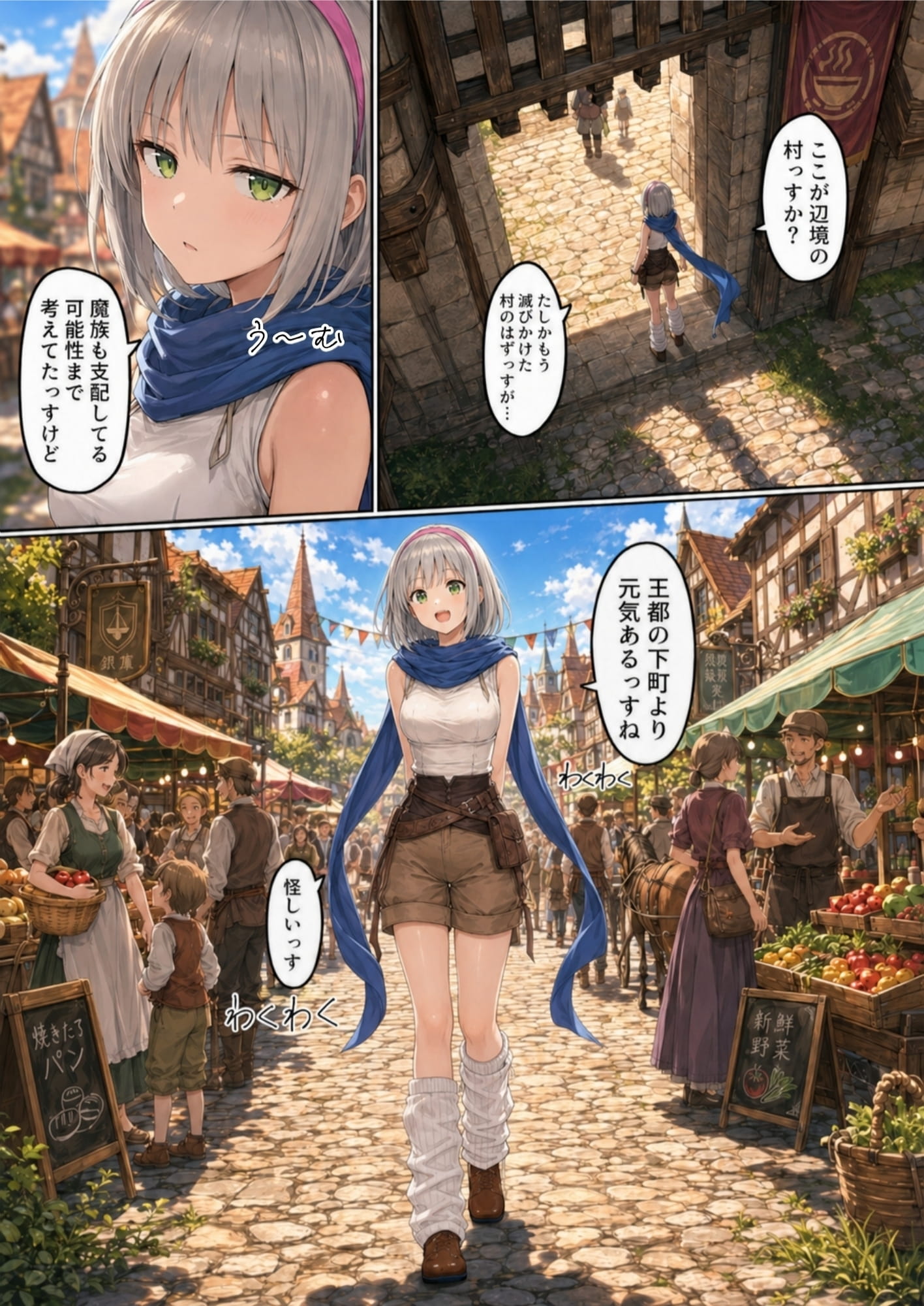 【銀髪の賞金稼ぎ編】追放された種付けおじさん、辺境でハーレム悪徳領主になる第2巻32