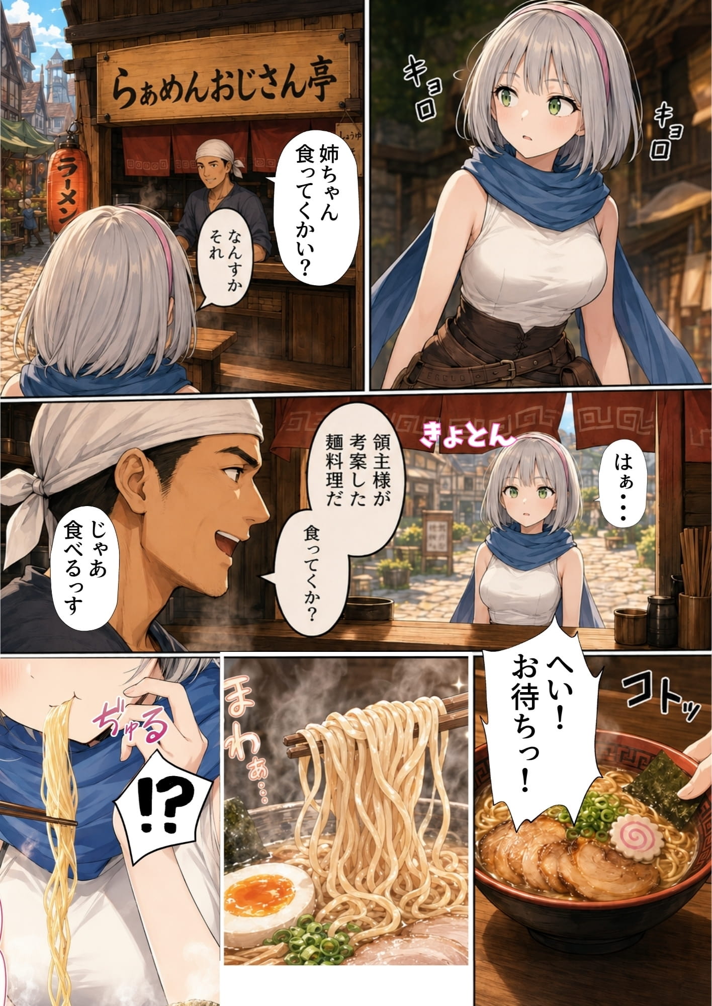 【銀髪の賞金稼ぎ編】追放された種付けおじさん、辺境でハーレム悪徳領主になる第2巻33