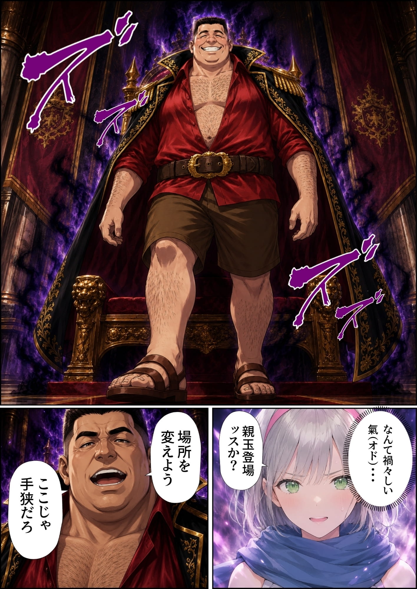 【銀髪の賞金稼ぎ編】追放された種付けおじさん、辺境でハーレム悪徳領主になる第2巻49