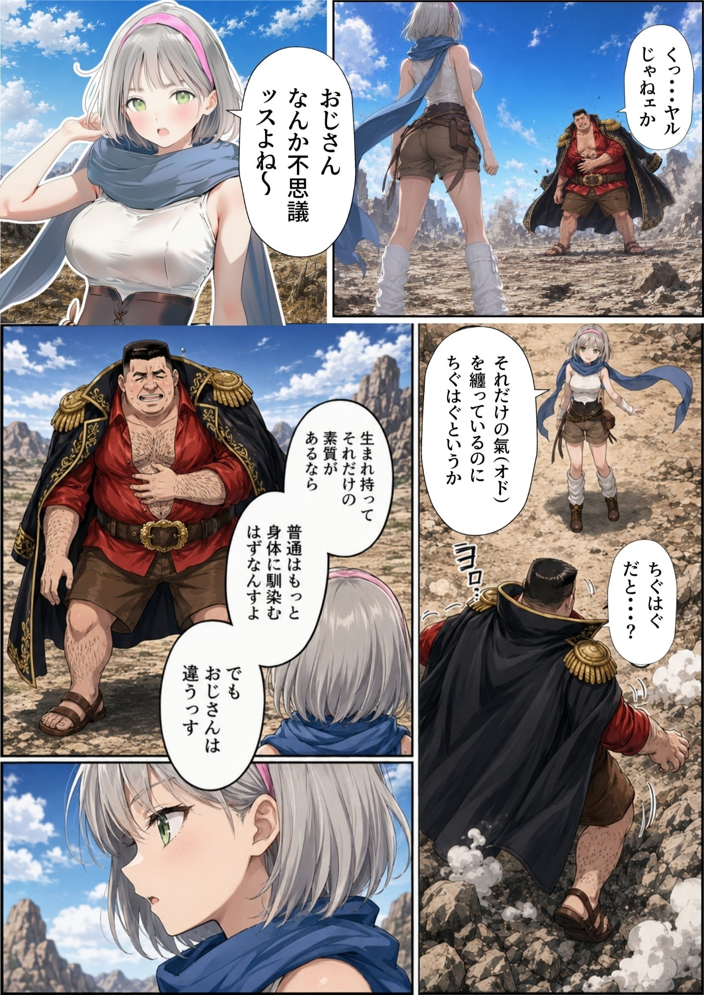 【銀髪の賞金稼ぎ編】追放された種付けおじさん、辺境でハーレム悪徳領主になる第2巻53
