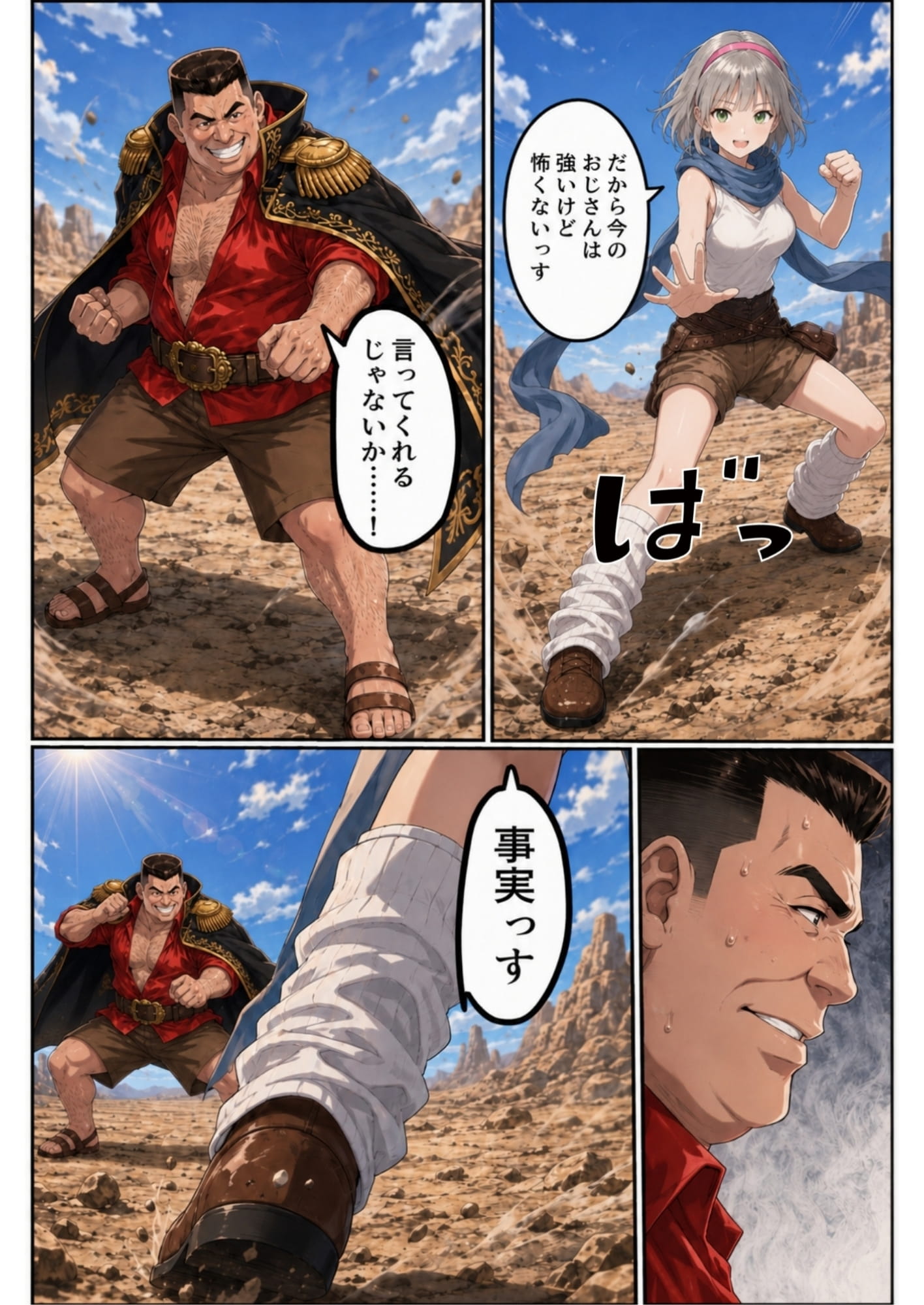 【銀髪の賞金稼ぎ編】追放された種付けおじさん、辺境でハーレム悪徳領主になる第2巻55