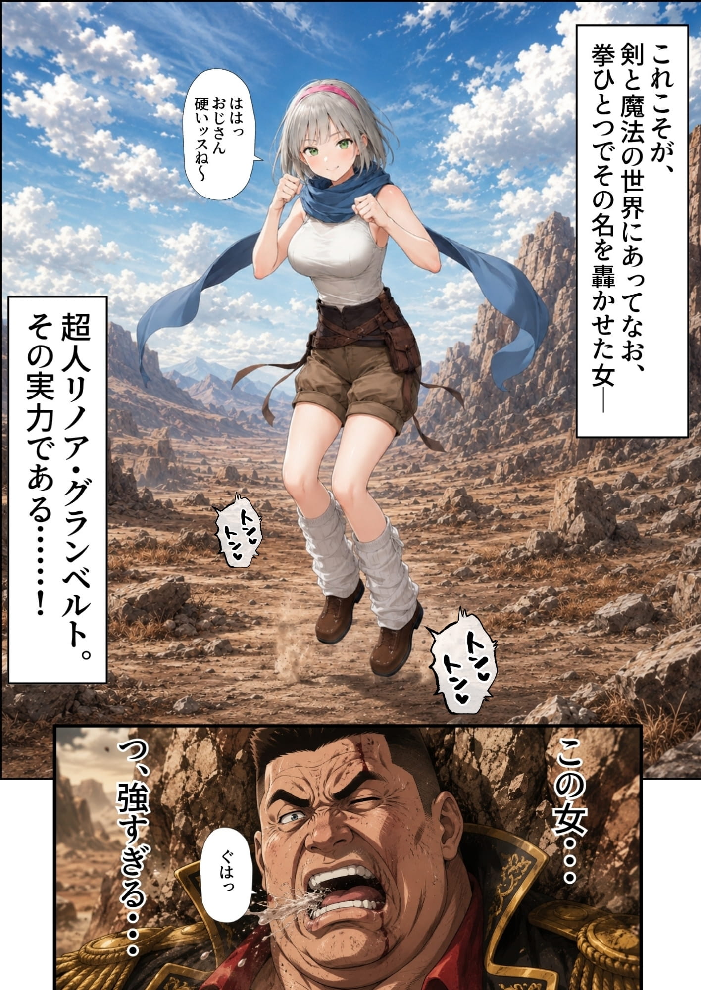 【銀髪の賞金稼ぎ編】追放された種付けおじさん、辺境でハーレム悪徳領主になる第2巻66