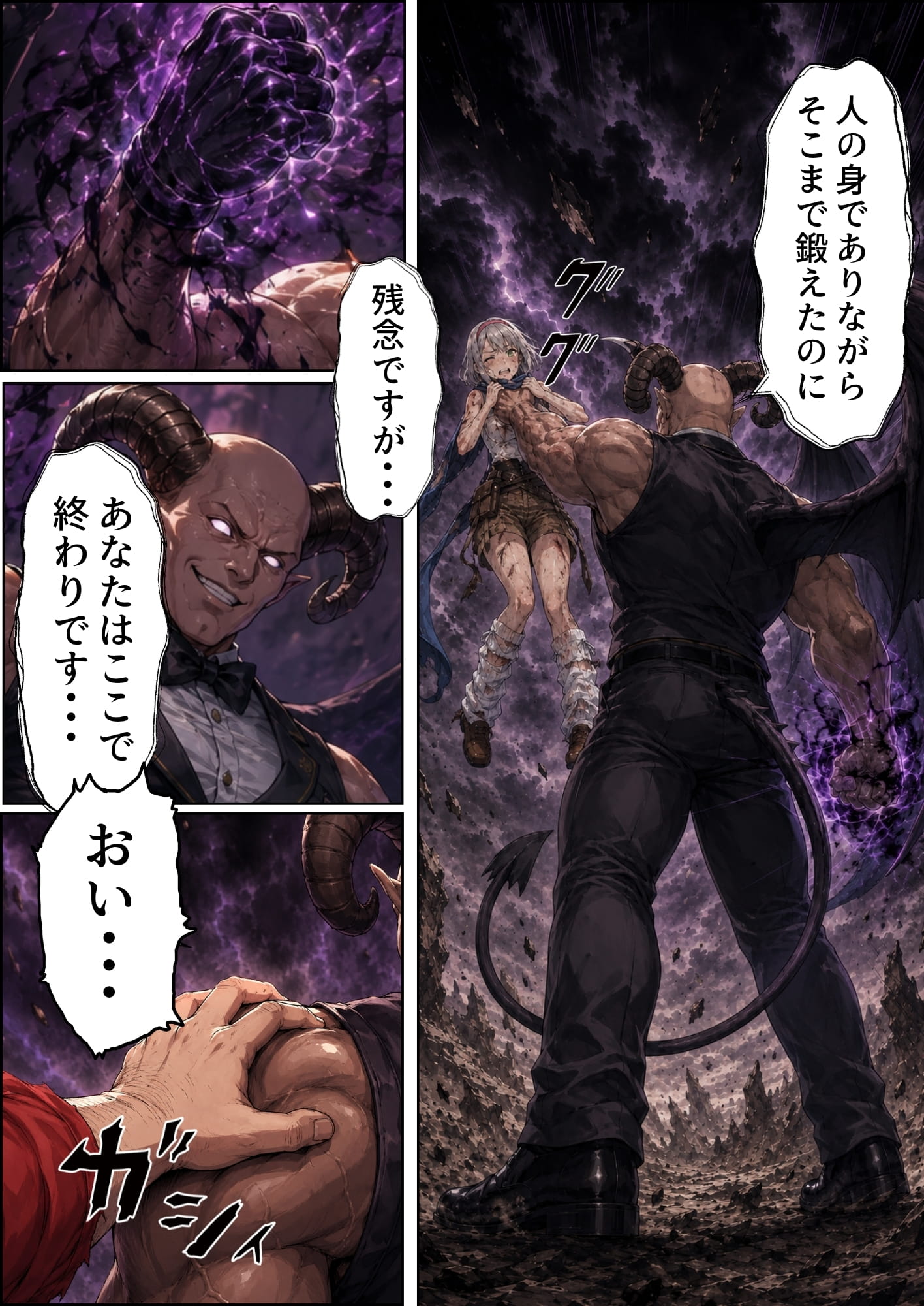 【銀髪の賞金稼ぎ編】追放された種付けおじさん、辺境でハーレム悪徳領主になる第2巻91