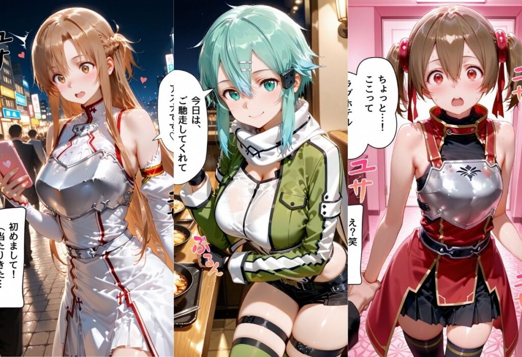 マッチングアプリで出会った美女をメス堕ちさせた話 S◯O編2