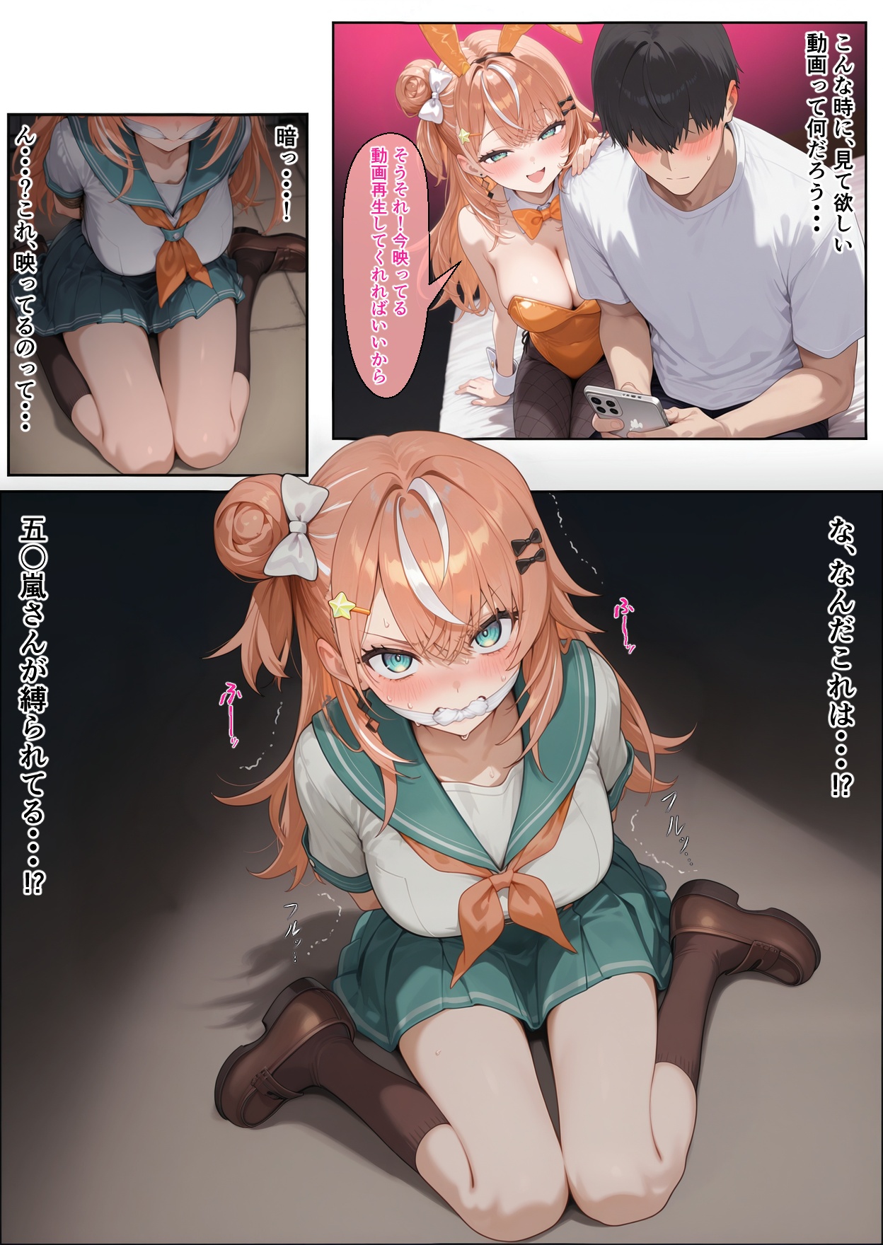 に〇さんじ学園祭 裏バニー喫茶へようこそ! 後編40
