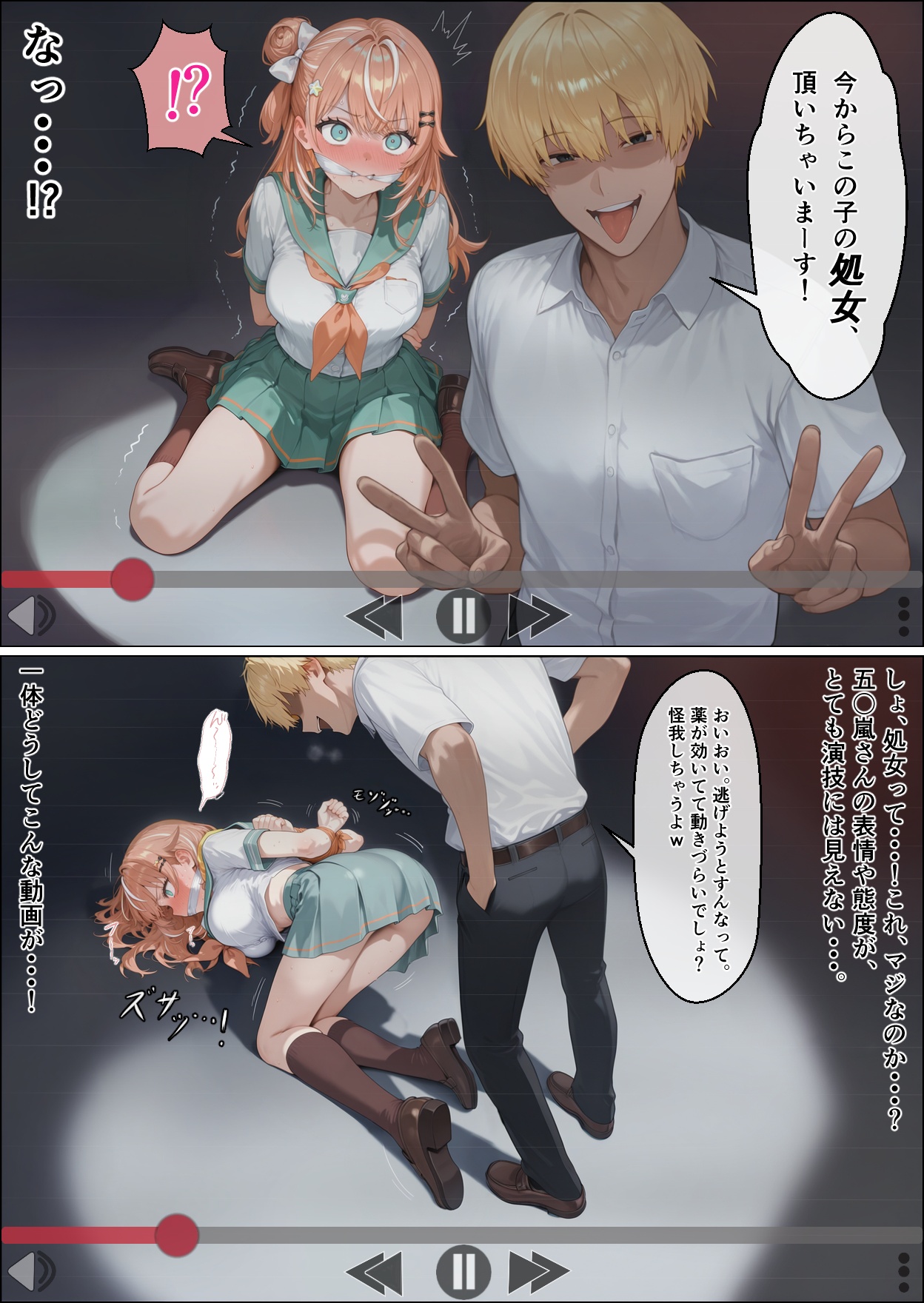 に〇さんじ学園祭 裏バニー喫茶へようこそ! 後編42